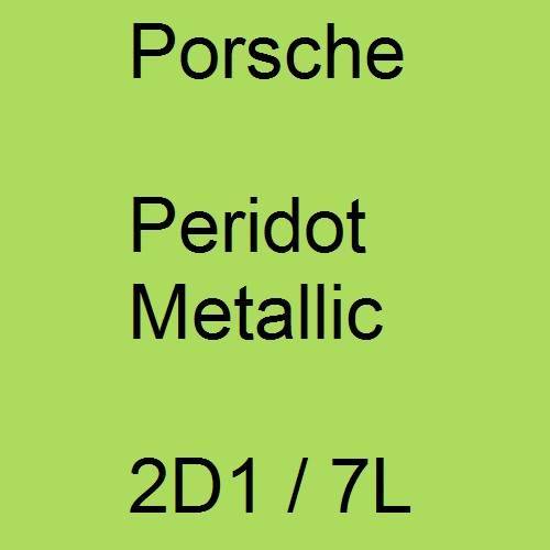 Porsche, Peridot Metallic, 2D1 / 7L.